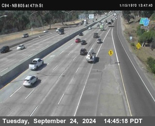 (C094) NB 805 : 47th Street (on ramp)