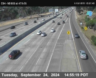 (C094) NB 805 : 47th Street (on ramp)