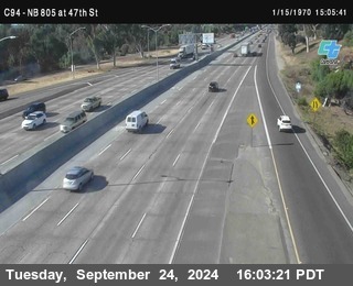 (C094) NB 805 : 47th Street (on ramp)