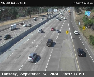 (C094) NB 805 : 47th Street (on ramp)