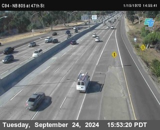 (C094) NB 805 : 47th Street (on ramp)