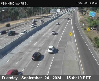 (C094) NB 805 : 47th Street (on ramp)