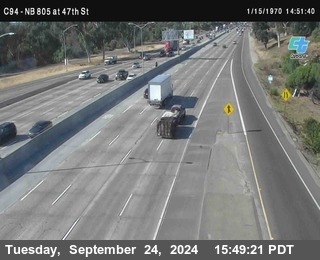 (C094) NB 805 : 47th Street (on ramp)