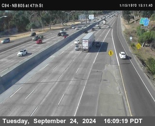 (C094) NB 805 : 47th Street (on ramp)