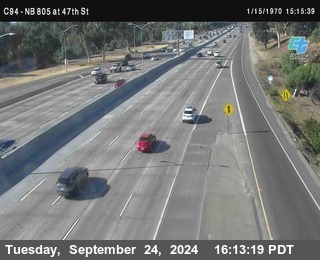 (C094) NB 805 : 47th Street (on ramp)