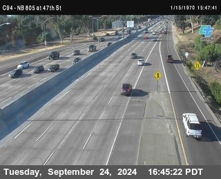 (C094) NB 805 : 47th Street (on ramp)