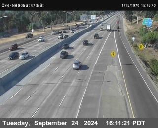 (C094) NB 805 : 47th Street (on ramp)