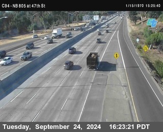 (C094) NB 805 : 47th Street (on ramp)