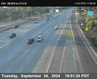 (C094) NB 805 : 47th Street (on ramp)