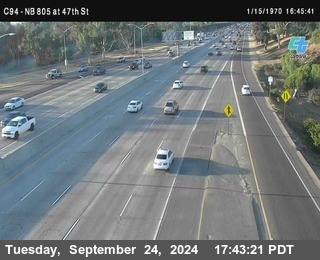 (C094) NB 805 : 47th Street (on ramp)