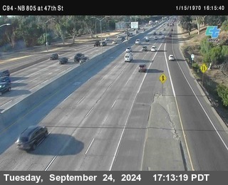 (C094) NB 805 : 47th Street (on ramp)