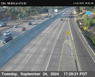 (C094) NB 805 : 47th Street (on ramp)