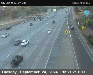 (C094) NB 805 : 47th Street (on ramp)