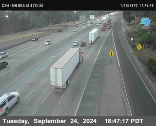 (C094) NB 805 : 47th Street (on ramp)