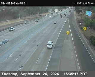 (C094) NB 805 : 47th Street (on ramp)