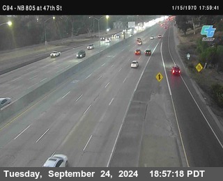 (C094) NB 805 : 47th Street (on ramp)