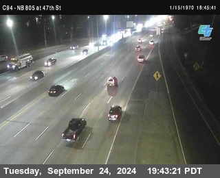 (C094) NB 805 : 47th Street (on ramp)