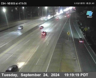 (C094) NB 805 : 47th Street (on ramp)