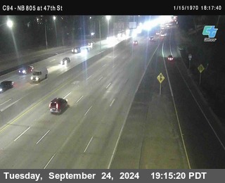 (C094) NB 805 : 47th Street (on ramp)