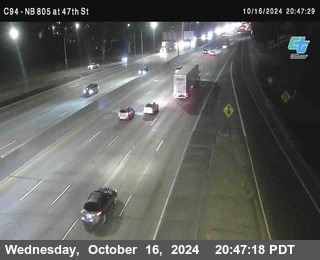 (C094) NB 805 : 47th Street (on ramp)