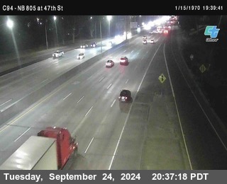 (C094) NB 805 : 47th Street (on ramp)