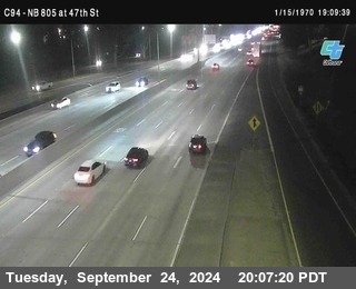 (C094) NB 805 : 47th Street (on ramp)