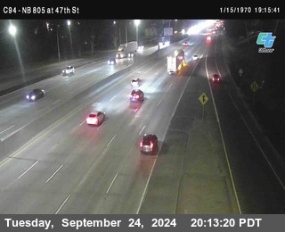 (C094) NB 805 : 47th Street (on ramp)