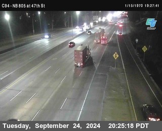 (C094) NB 805 : 47th Street (on ramp)