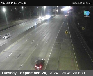 (C094) NB 805 : 47th Street (on ramp)