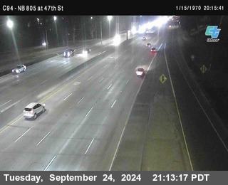 (C094) NB 805 : 47th Street (on ramp)