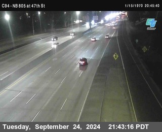 (C094) NB 805 : 47th Street (on ramp)