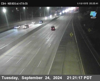 (C094) NB 805 : 47th Street (on ramp)