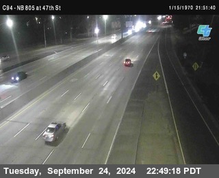 (C094) NB 805 : 47th Street (on ramp)