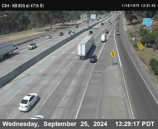 (C094) NB 805 : 47th Street (on ramp)