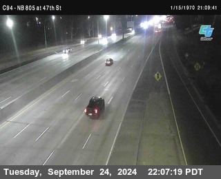 (C094) NB 805 : 47th Street (on ramp)