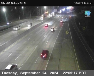 (C094) NB 805 : 47th Street (on ramp)