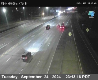 (C094) NB 805 : 47th Street (on ramp)