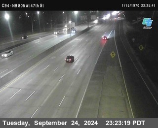 (C094) NB 805 : 47th Street (on ramp)