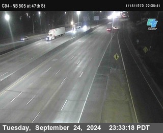 (C094) NB 805 : 47th Street (on ramp)