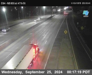 (C094) NB 805 : 47th Street (on ramp)