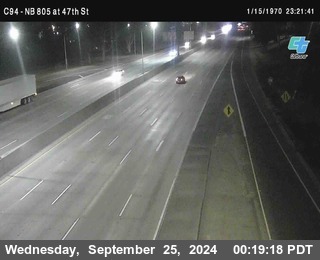 (C094) NB 805 : 47th Street (on ramp)