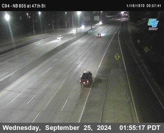 (C094) NB 805 : 47th Street (on ramp)