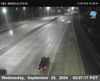 (C094) NB 805 : 47th Street (on ramp)