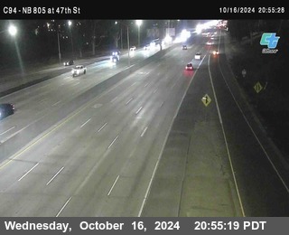 (C094) NB 805 : 47th Street (on ramp)