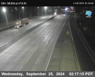 (C094) NB 805 : 47th Street (on ramp)