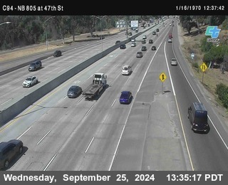 (C094) NB 805 : 47th Street (on ramp)