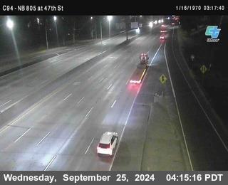 (C094) NB 805 : 47th Street (on ramp)