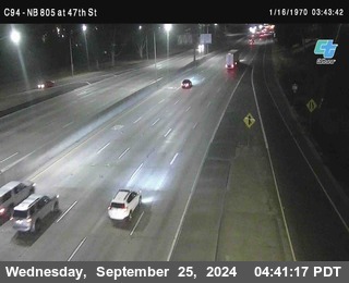 (C094) NB 805 : 47th Street (on ramp)