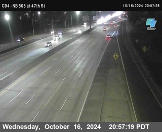 (C094) NB 805 : 47th Street (on ramp)