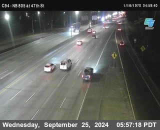 (C094) NB 805 : 47th Street (on ramp)